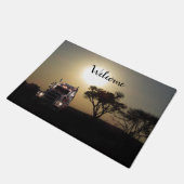 トラック運転手 ドアマット (アングル)