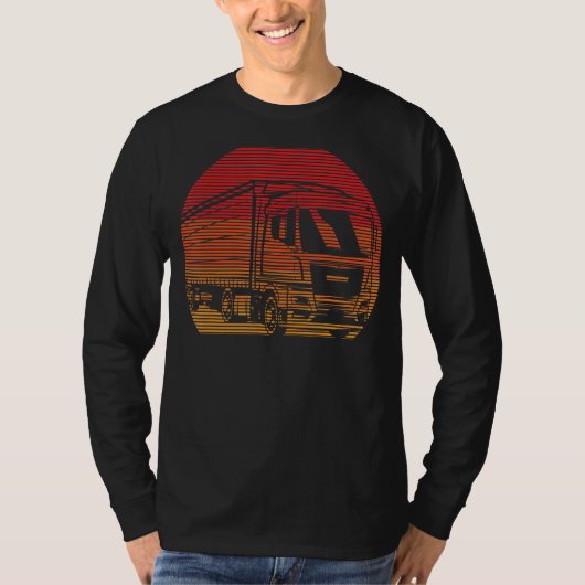 トラック運転手 Tシャツ (正面)