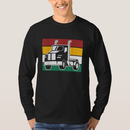 トラック運転手 Tシャツ (正面)