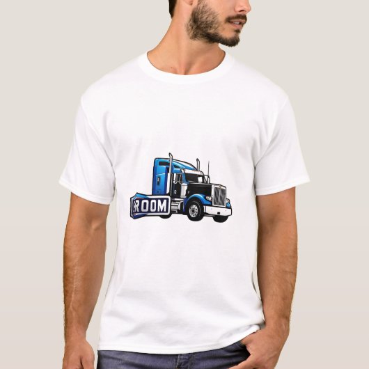 トラック運転手 Tシャツ (正面)