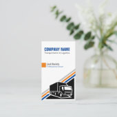 トラック運転 |交通/ロジスティック 名刺 (スタンド正面)