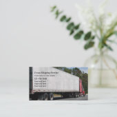 トラック運送トラック運転手 名刺 (スタンド正面)