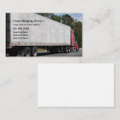 トラック運送トラック運転手 名刺 (正面/裏面)