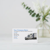 トラック運送企業の名刺 名刺 (スタンド正面)