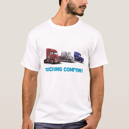 トラック運送会社のTシャツ Tシャツ (正面)