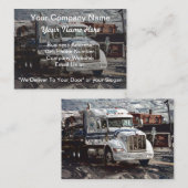 トラック運送会社ヘビートランスポートBizカード 名刺 (正面/裏面)