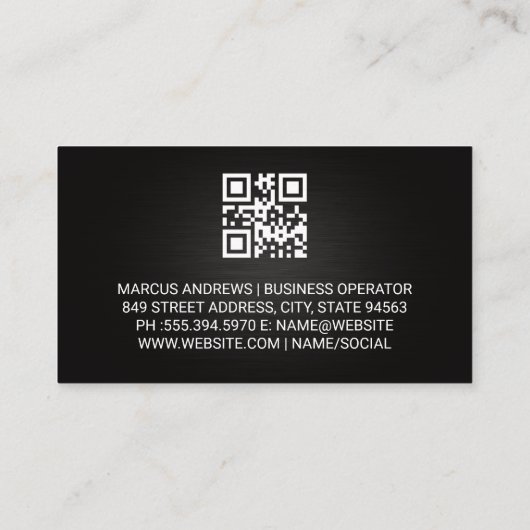 トラック配達サービス |オンライン技術アプリ 名刺 (裏面)