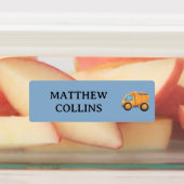 トラック防水学校名ラベルシール少年 ラベル (貼付)