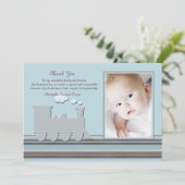 トラック青い写真のサンキューカード サンキューカード (スタンド正面)