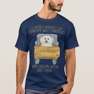 トラック駆動ドッグビコンフリース Tシャツ