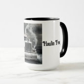 トラック駆動プロ用15オンスのコーヒーマグ マグカップ (正面右)