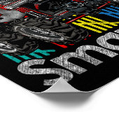 トラック100頭が切れる日キッズ100日目 ポスター (角)