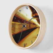 トラック2アクリル壁時計 壁時計 (傾斜)