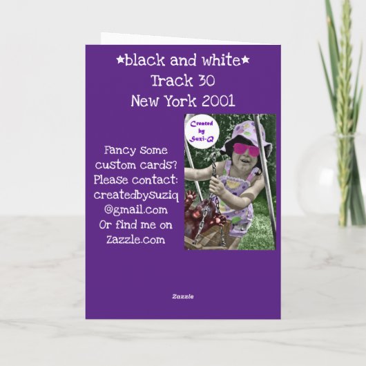 トラック30 NY カード (裏面)