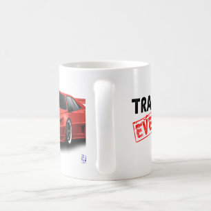 トラック(あらゆる)日 コーヒーマグカップ