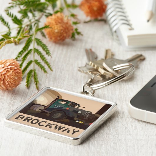 トラック キーホルダー (側面)