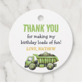 トラック&ダイガース建築1st誕生日 フェイバータグ (正面)