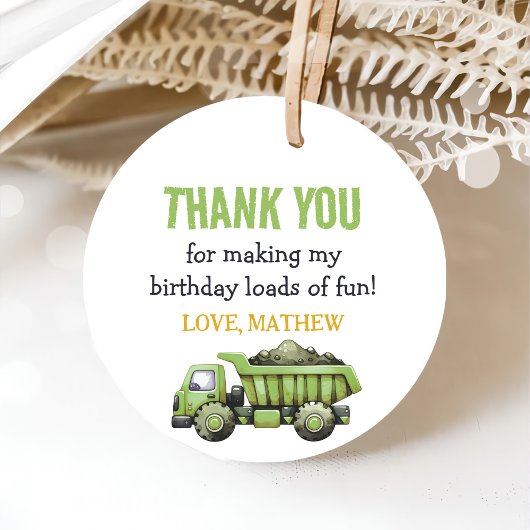 トラック&ダイガース建築1st誕生日 フェイバータグ