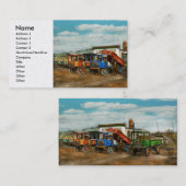 トラック – ダンプトラック – Wilcox Trux 1912 名刺 (正面/裏面)