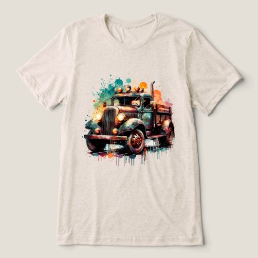 トラック トライブレンドＴシャツ (デザイン正面)