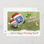 トラック&フィールドクリスマスカード ポストカード (正面/裏面)