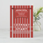 トラック＆フィールド スタートライン招待状 招待状 (スタンド正面)