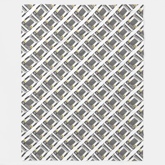 トラック フリースブランケット (正面)