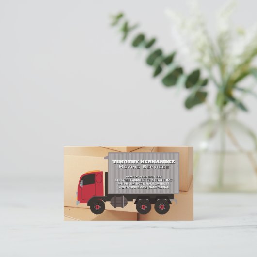 トラック | ボックス 名刺 (スタンド正面)