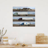 トラック ポスター (キッチン)