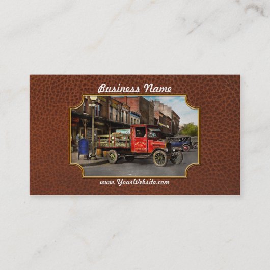 トラック – 家の家の家禽1926 名刺 (正面)