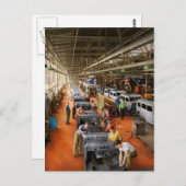 トラック – 工場 – 一部のアセンブリが必要1942 ポストカード (正面/裏面)