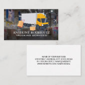 トラック | 物流倉庫 名刺 (正面/裏面)