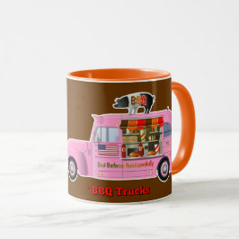 トラック(BBQトラック)が大好き マグカップ