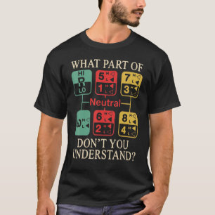 トラックDを理解していない部分 Tシャツ