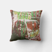 トラックLiciousの強打(落書き愛) クッション (裏面)