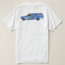 トラックLoveガレージフレーミングキャンパーデザイン Tシャツ