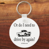 トラックLoveロゴ商品 キーホルダー (正面)