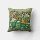 トラックShenanigansでの聖パトリックの日の格言 クッション (裏面)