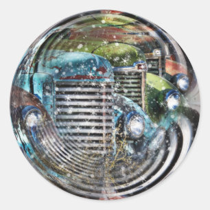 トラックSnowglobe ラウンドシール