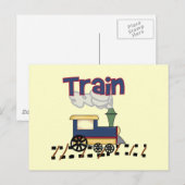 トラックTシャツとギフトでトレーニング ポストカード (正面/裏面)