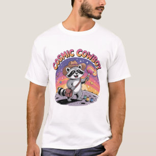 トラッシュパンダスペースカウボーイアーティストムーン Tシャツ