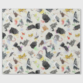 トラッシュパンダ&フレンド ラッピングペーパー (フラット)