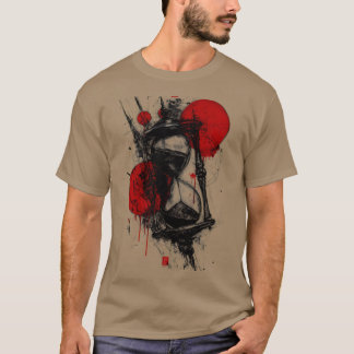 トラッシュポルカ時計グラフィックTシャツ Tシャツ