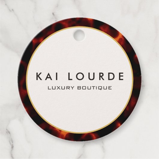 トラッスタイリッシュトースシェルシック贅沢 フェイバータグ (正面)