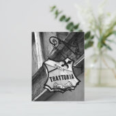 トラットリア署名はがき ポストカード (スタンド正面)