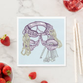 トラッド登山ハーネス及び機器 スタンダードランチョンナプキン (インサイチュ)