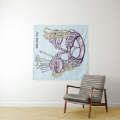 トラッド登山ハーネス及び機器 タペストリー (インサイチュ(横))