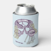 トラッド登山ハーネス及び機器 缶クーラー (缶正面)