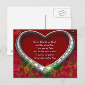 トラッド。スコット愛の誓い:私の血 – フローラ ポストカード (正面/裏面)