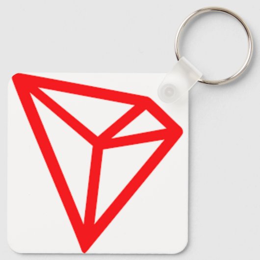 トラッパーソナライズされたクス キーホルダー (裏面)